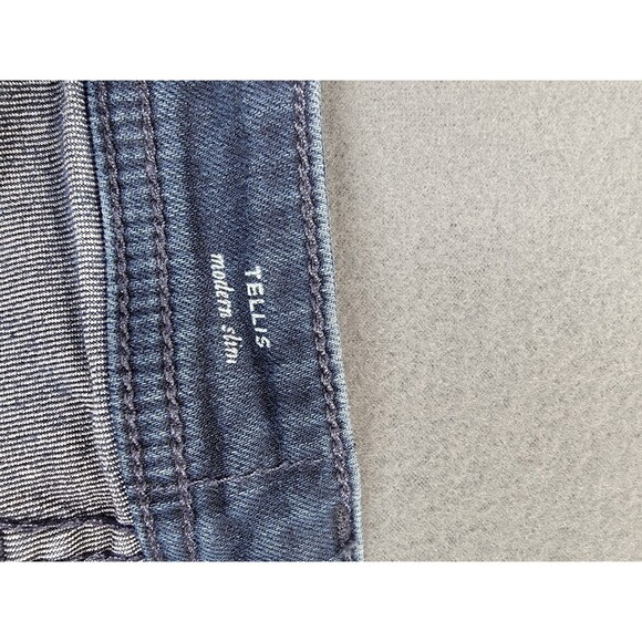 AG Adriano Goldschmied Tellis Jeans Mens 32x34 (31x30) Blue Modern Slim Stretch - Picture 9 of 14